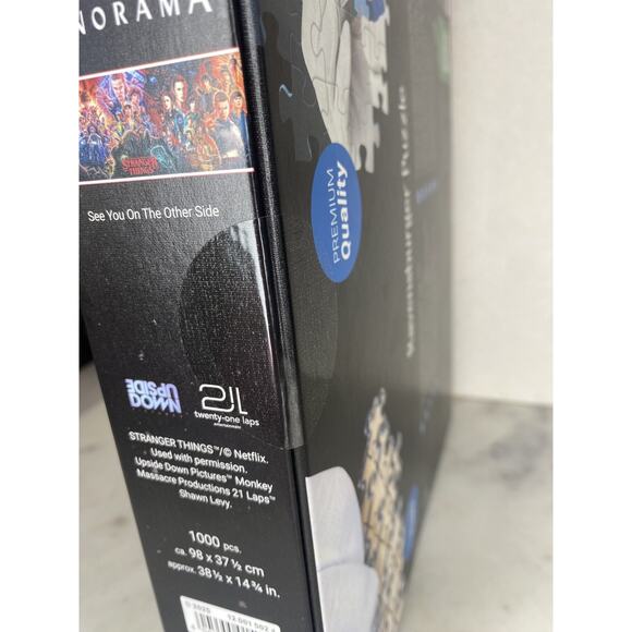 Ravensburger Puzzle 1000 pc SEALED Netflix Stranger Things Panorama Jigsaw - Picture 6 of 8